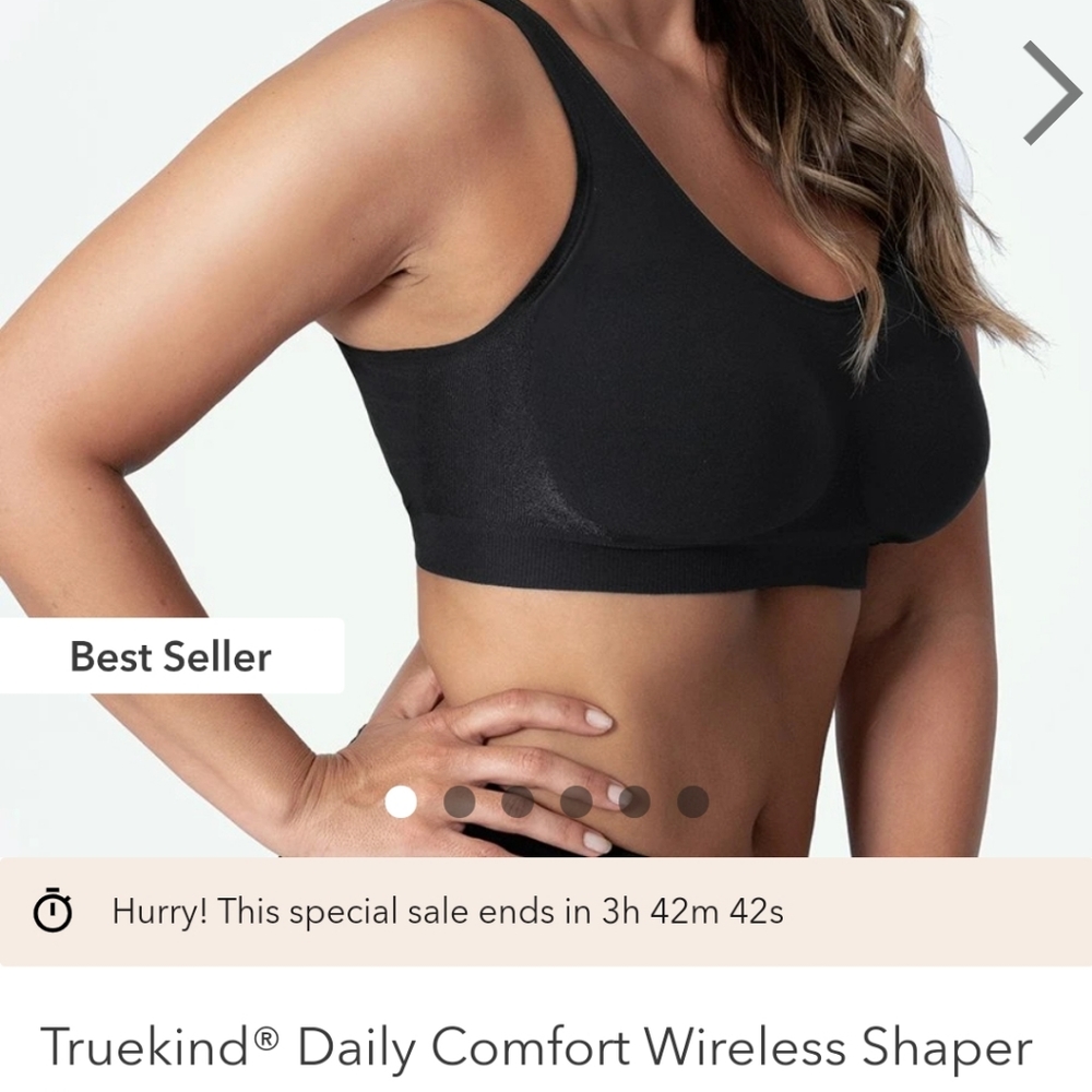 Truekind wirefree sharper bra